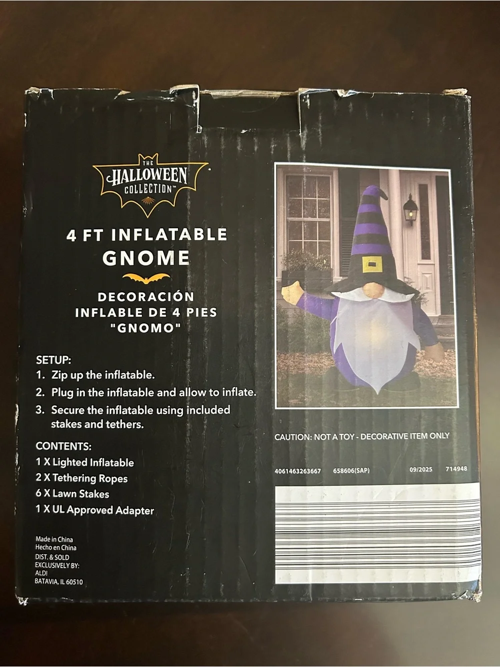 Halloween Inflatable Gnome